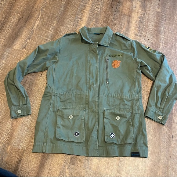 Ed Sheeran 2017 Divide Tour Military Jacket Size Medium - Picture 2 of 13